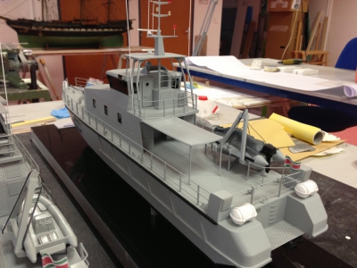 Maquettes navires militaires